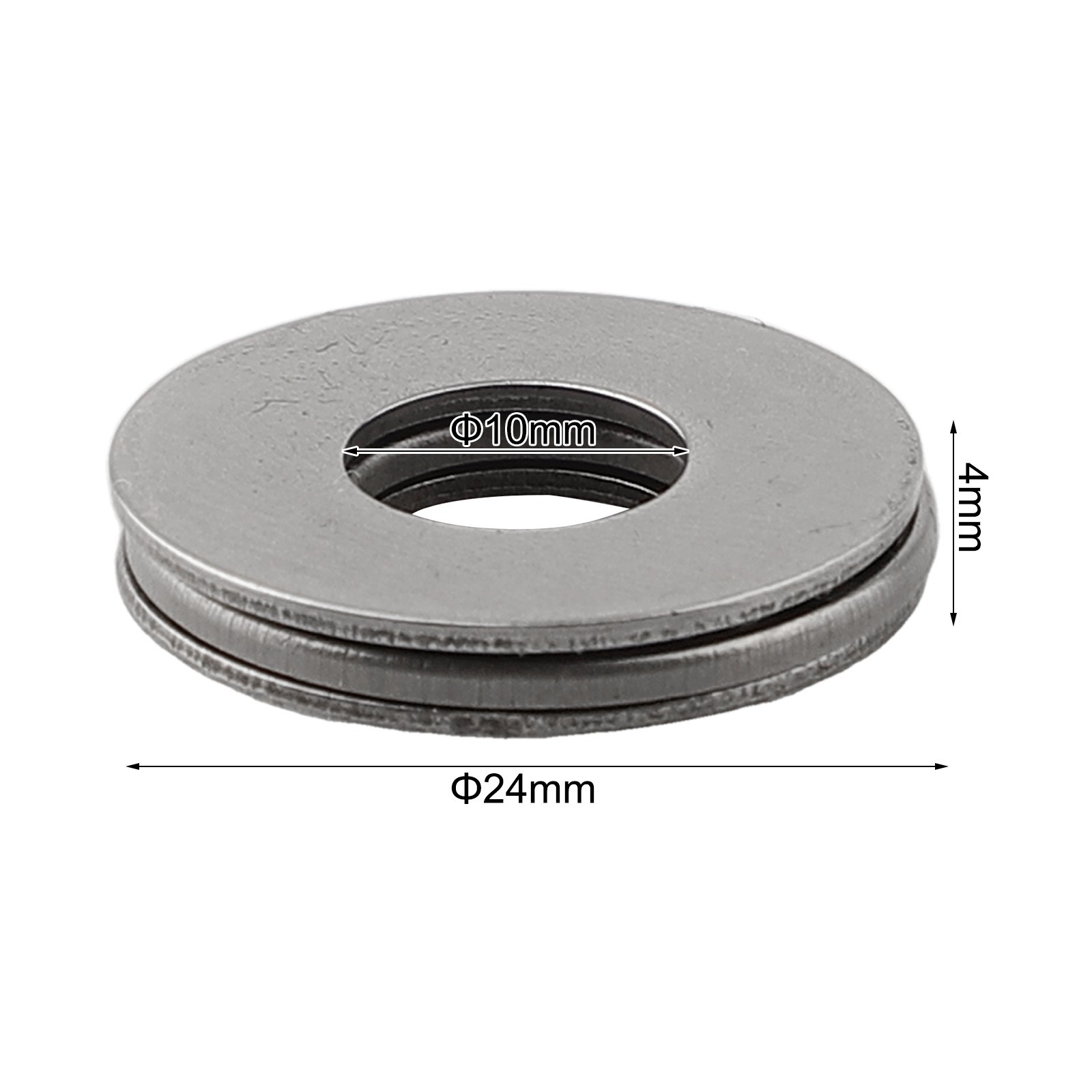 Thrust Bearing Set 2PCS AXK1024 with Washers for Various Applications 10x24mm