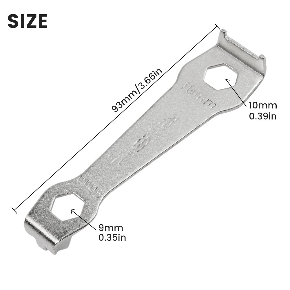 4 Bicycle Chainring Crankset Bolt Nut Screw Wrench MTB Road Bike Removal Tools