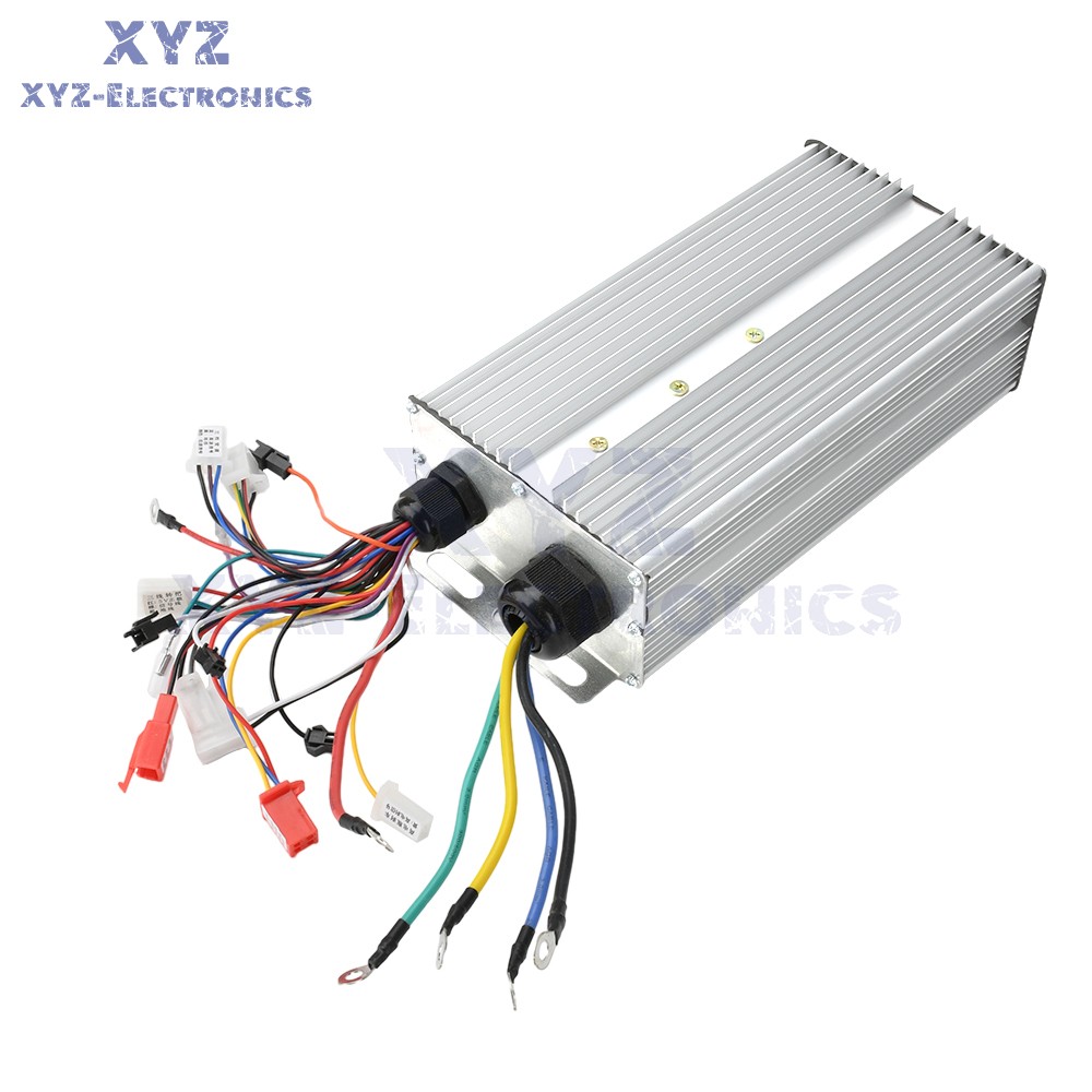 Brushless Controller 36V48V60V64V72V 350W 500W-1500W 5000W for Electric Bicycle