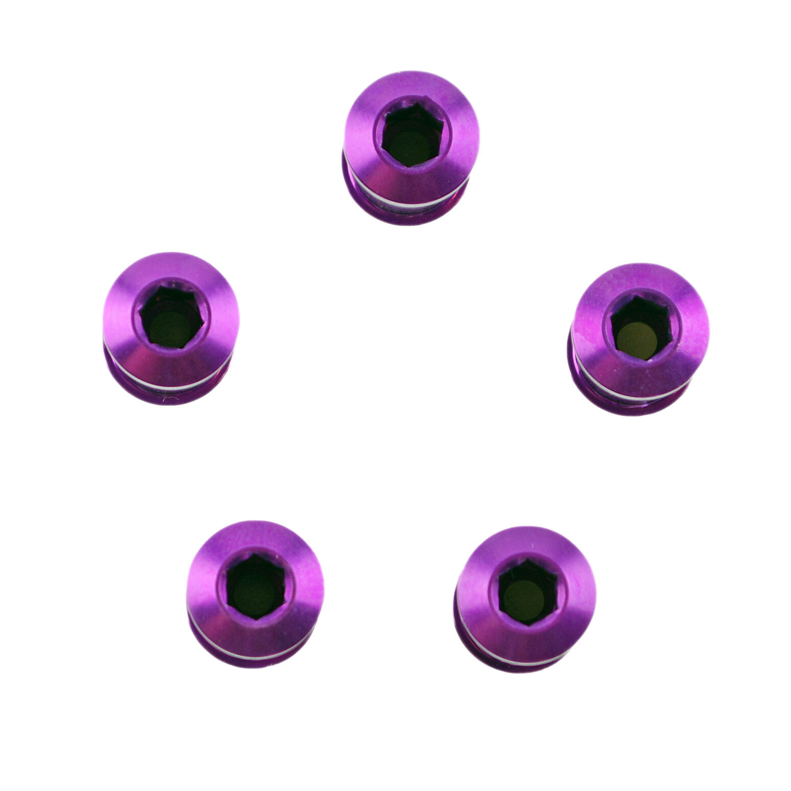 OMNI Racer WORLDS LIGHTEST Chainring Bolts Fits Dura Ace Ultegra Sram BMX PURPLE