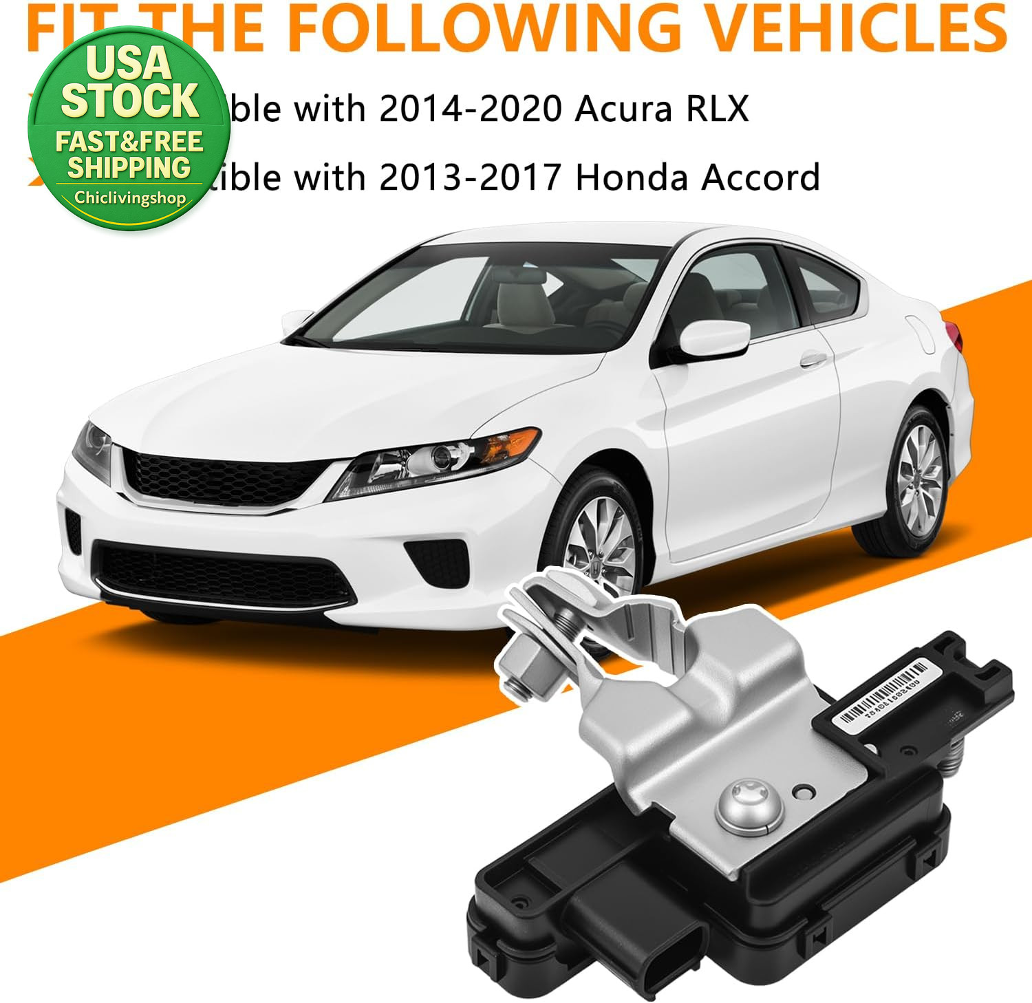 Battery Cable Terminal End Sensor Compatible Honda Accord Acura RLX 2014-2020