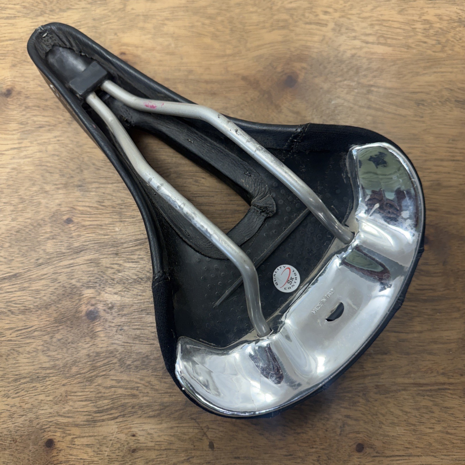 Terry Liberator X Bike Saddle Black Leather Cutout 165/270mm