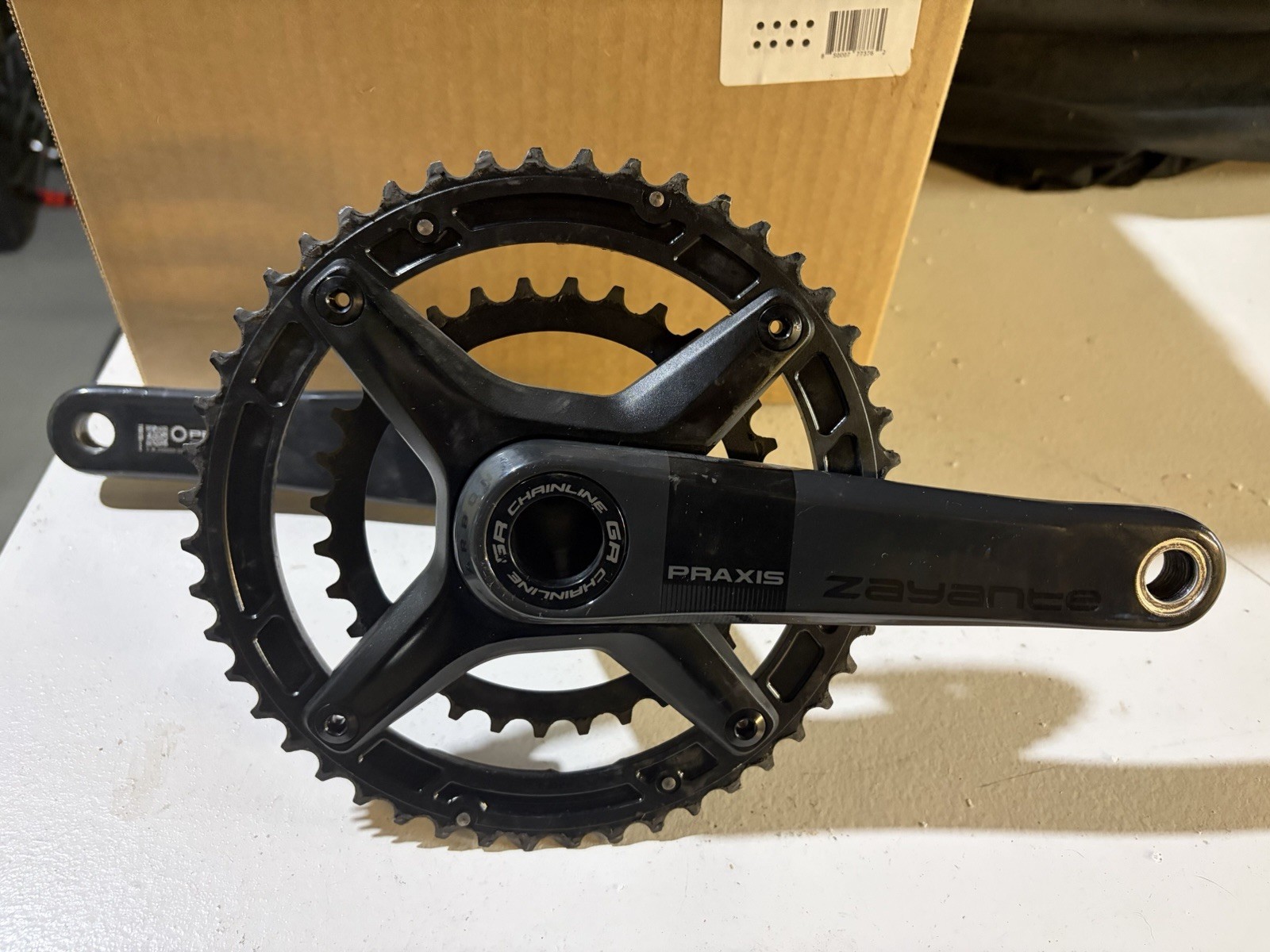 PRAXIS ZAYANTE CARBON-GR Crankset 165mm 48/32 M30