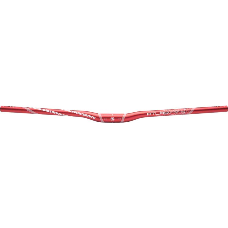 RaceFace Atlas Riser Handlebar, 31.8 x 785mm 1/2″ Rise Red