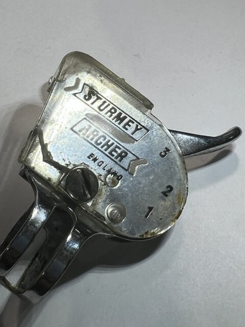 ! Sturmey-Archer 3Spd OLD USED Trigger Shifter bike bicycle vintage