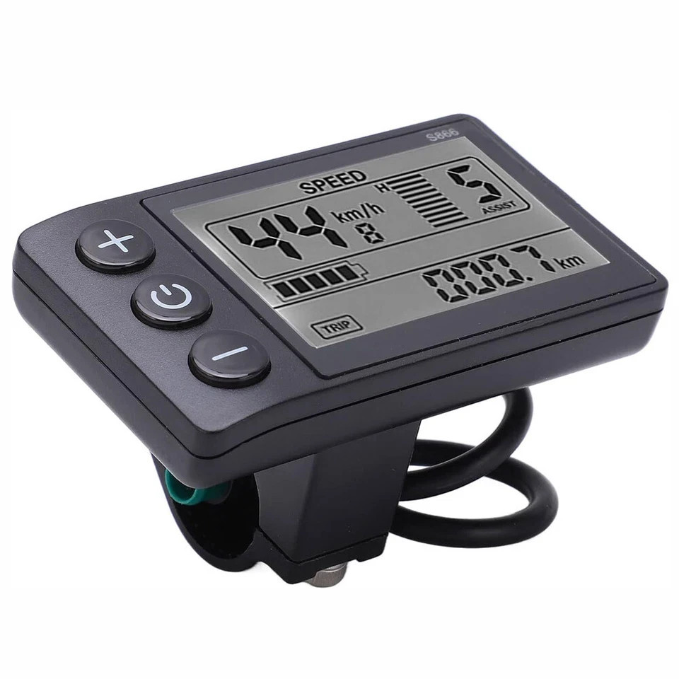 For E-Bike LCD Display 24V/36V/48V Display E-Bicycle MTB Part Electric Bike 2024