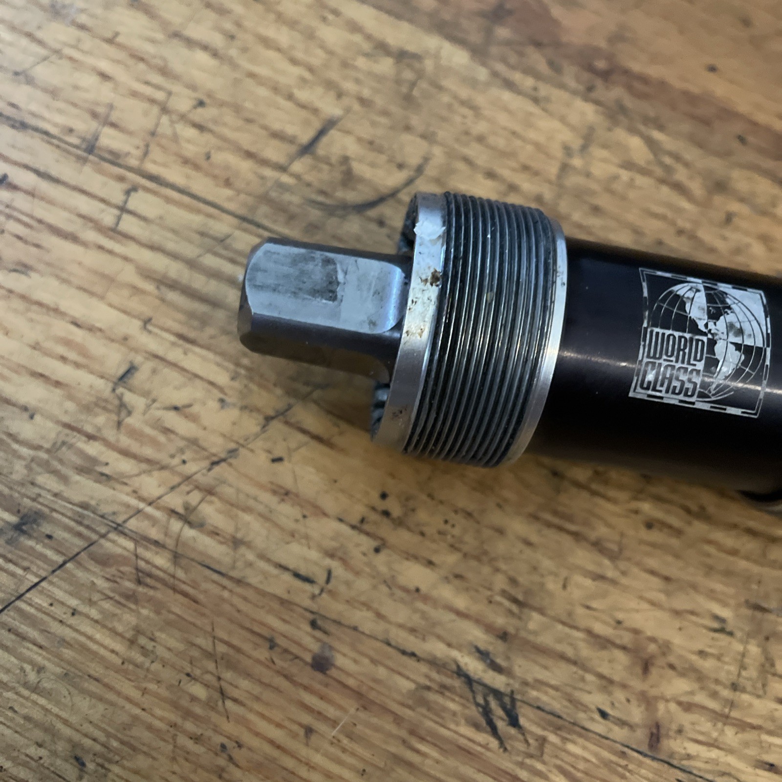 World Class Titanium Bottom Bracket 109mm BSA english thread