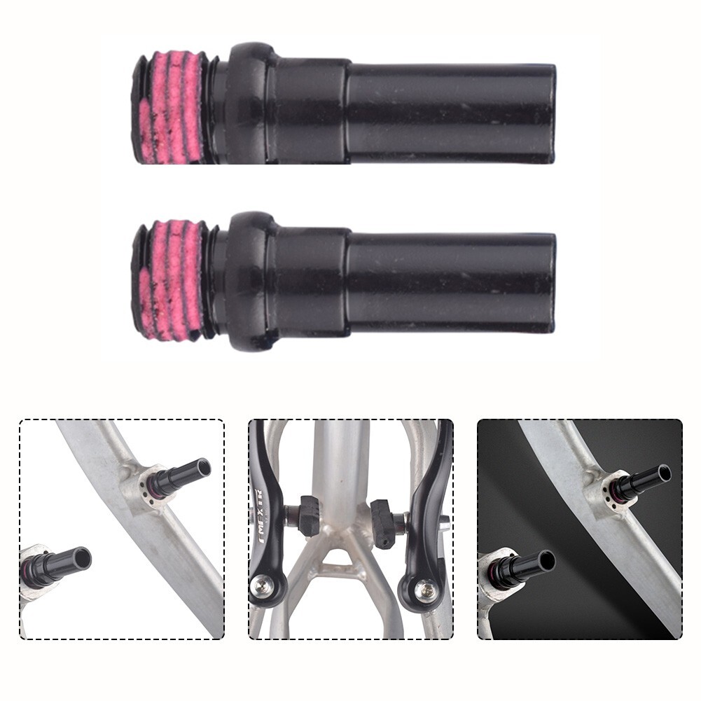 High Strength M10 V Brake Screws for Secure Bike Frame/Fork Attachment (2 Pack)