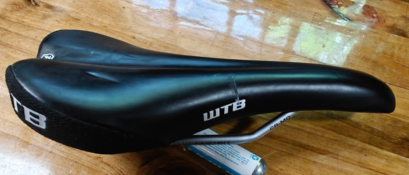 WTB Volt Saddle Black 265x135mm Cr-Mo