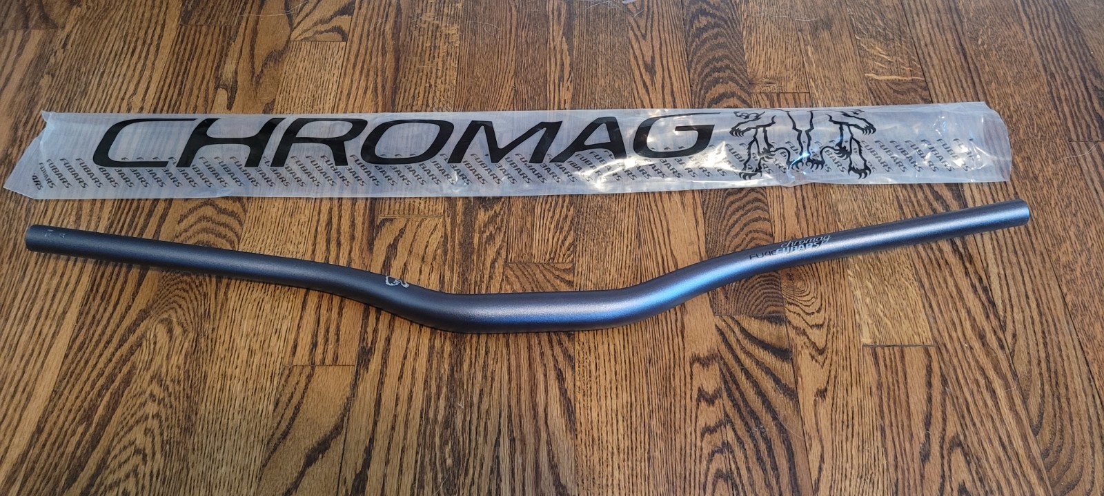 Chromag FU40 Handlebars in Gunmetal, UNCUT