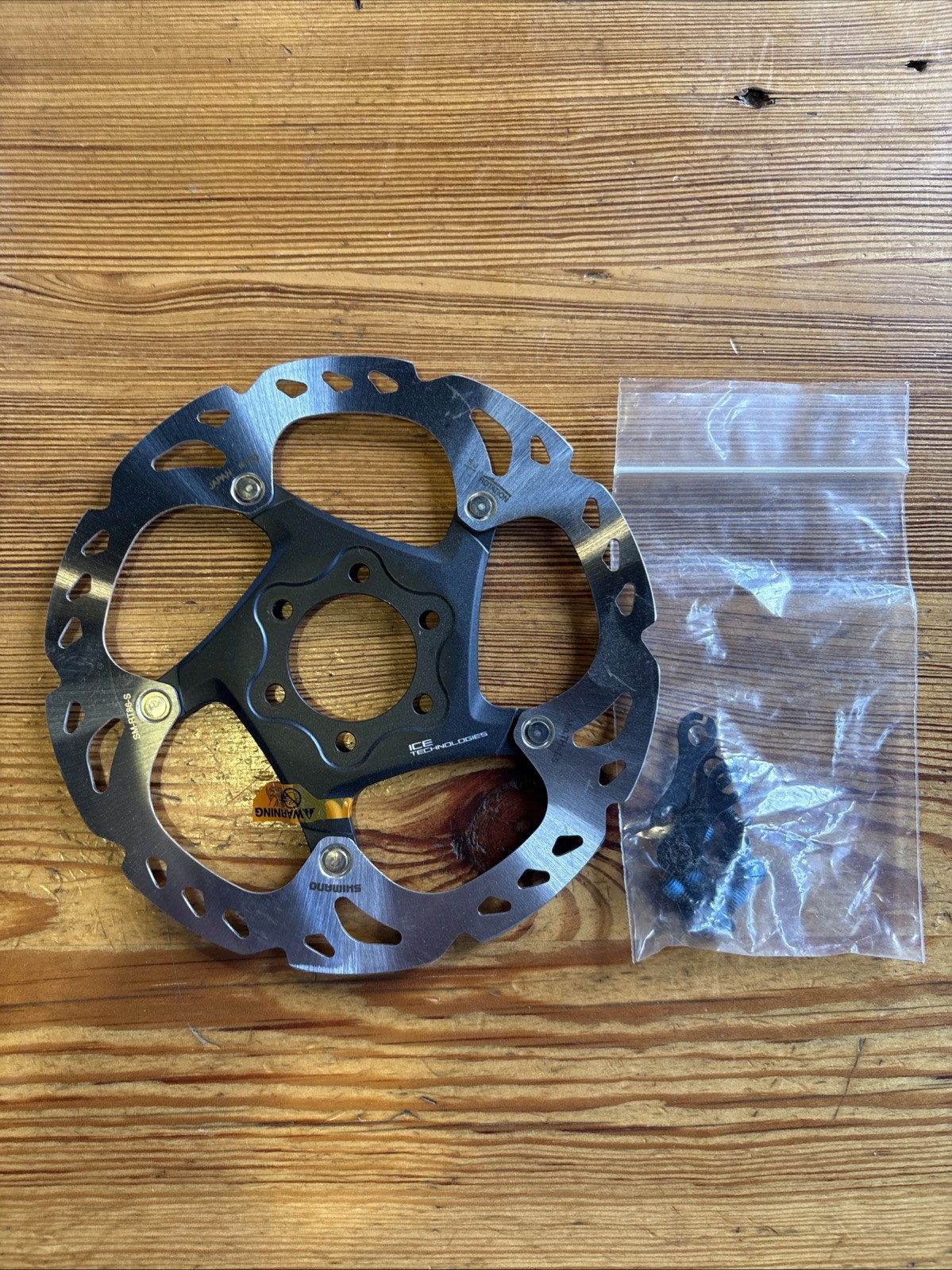 Shimano Deore XT SM-RT86-S Mountain Bike 6B Disc Brake Rotor 160mm 6 Bolt MTB
