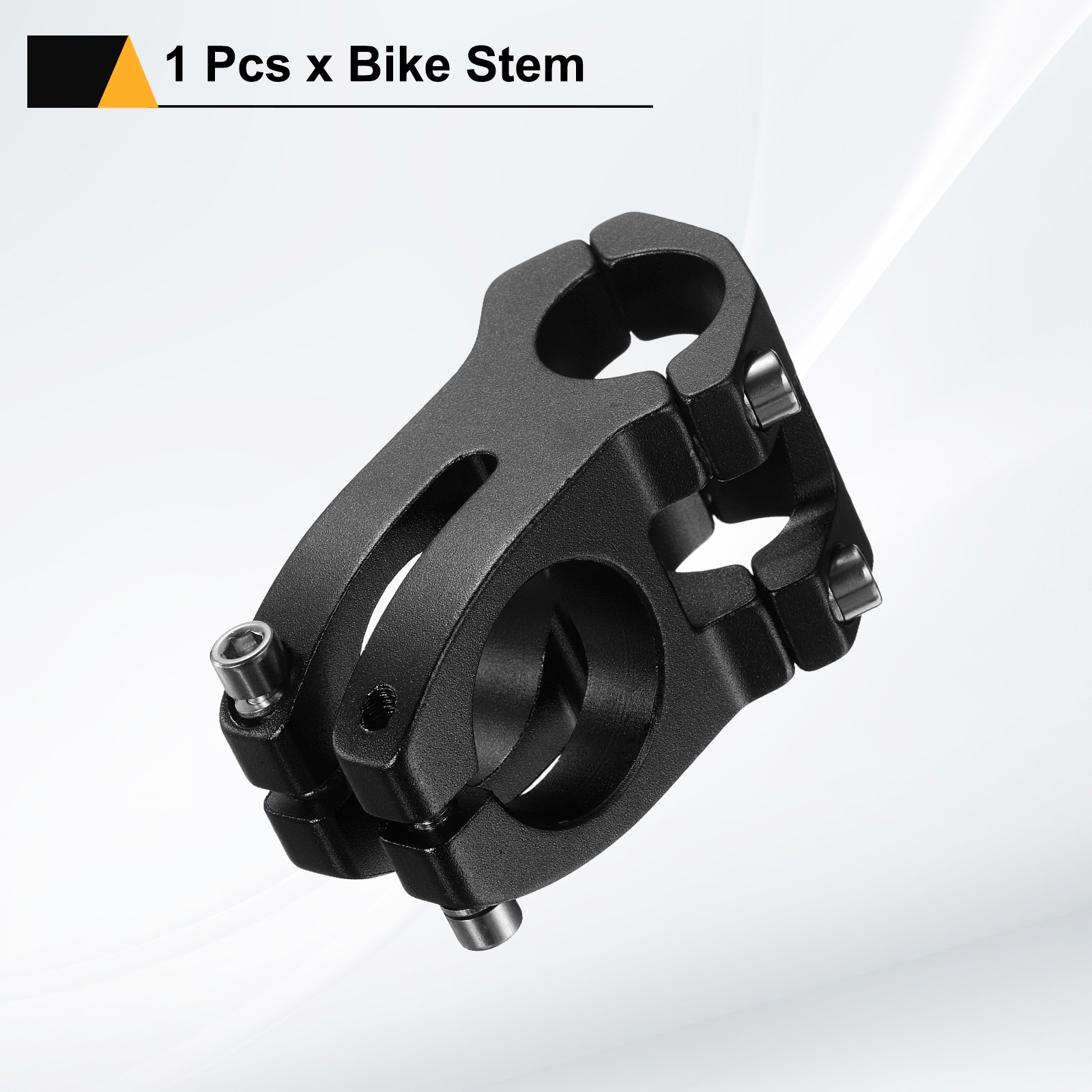 25.4mm Bike Stem 45mm Bicycle Handlebar Stem for BMX MTB Black