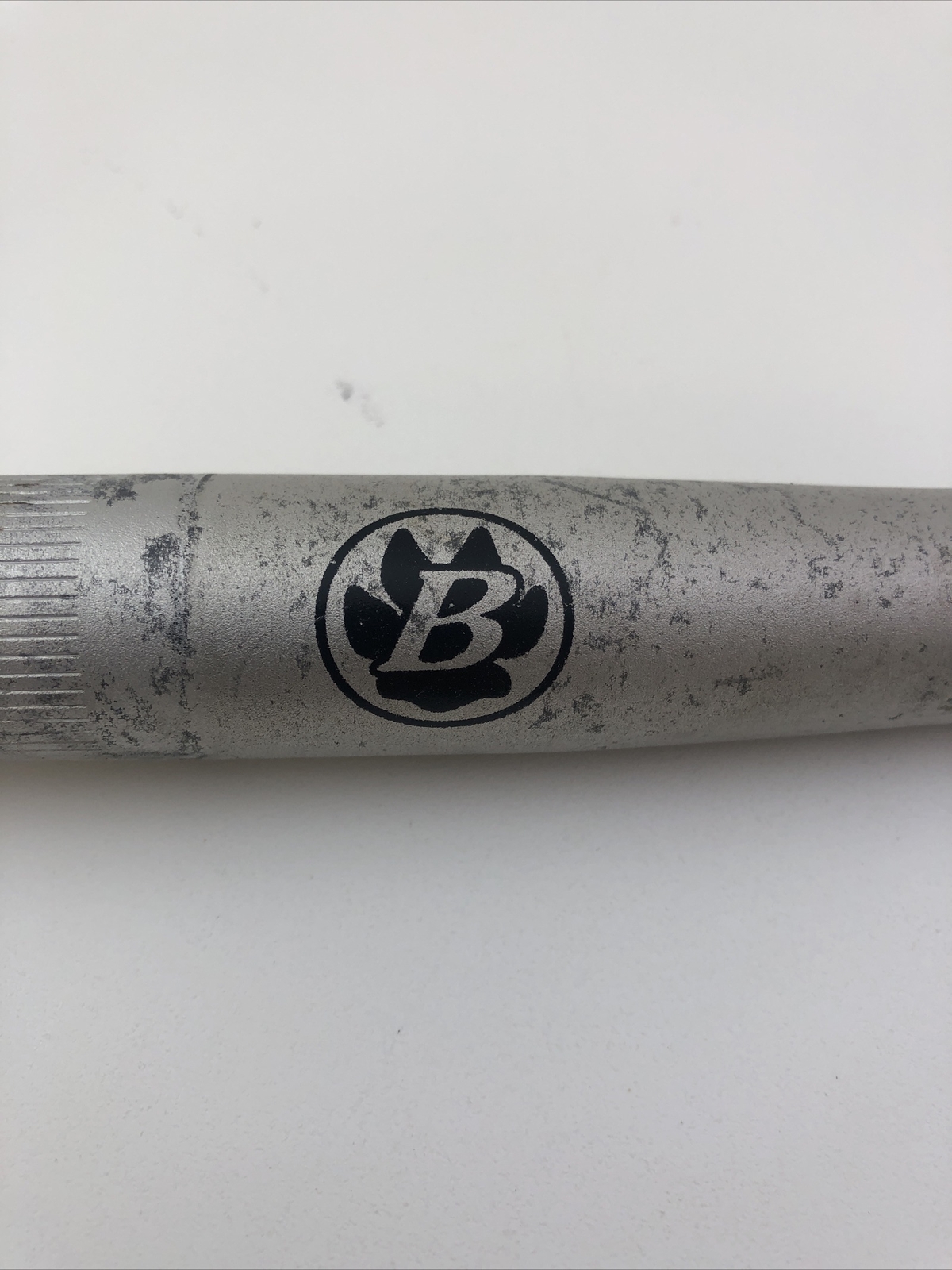 Vintage Bontrager Trek Flat Bar MTB 1996 Mountain Silver 25.4mm 560mm B05