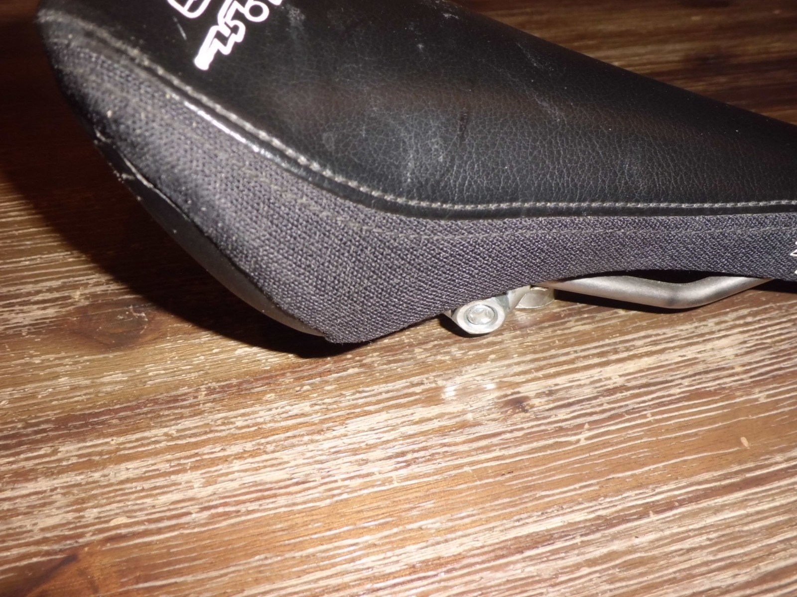Vintage SDG Bel-Air Bicycle Seat Black.