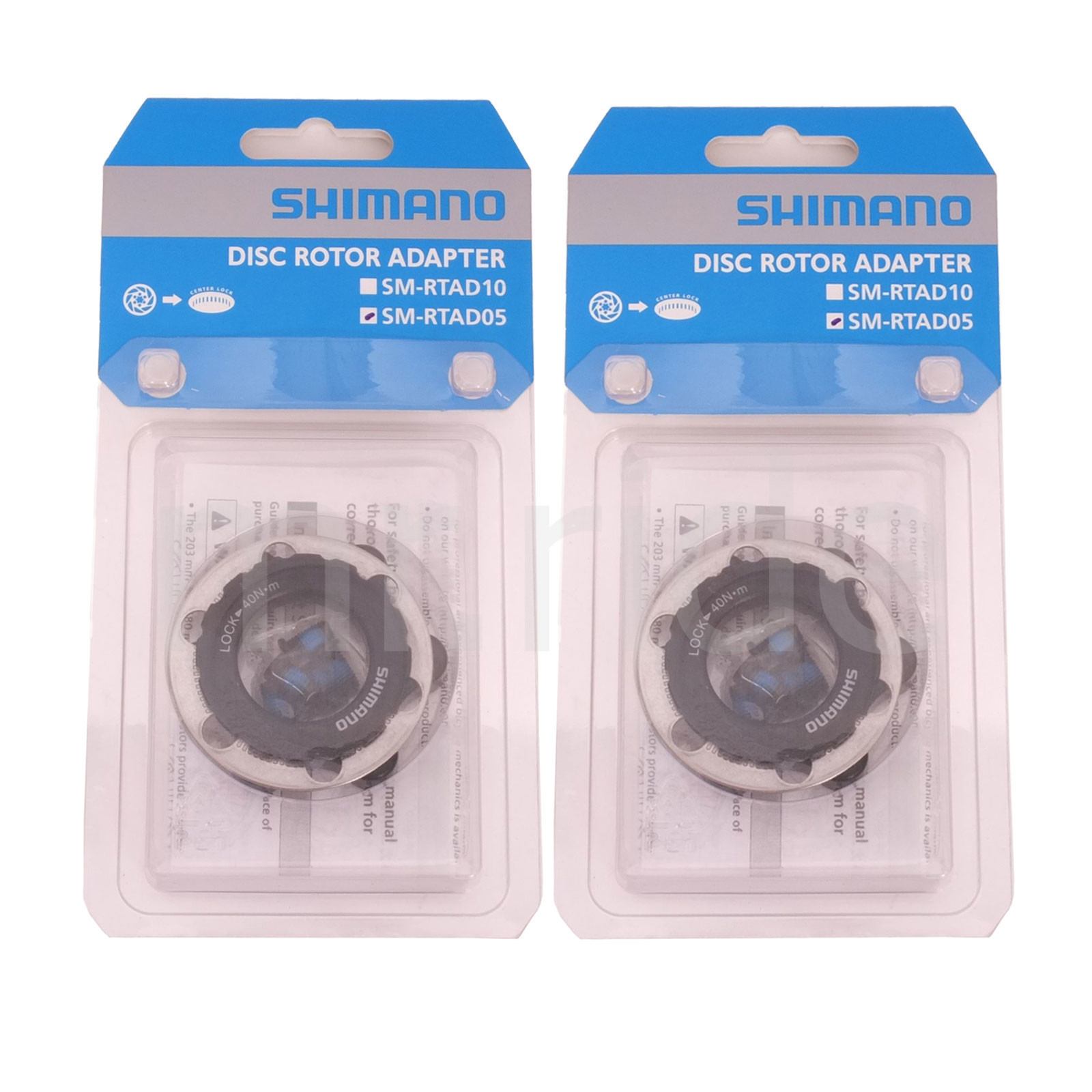 2xr Shimano Center Lock to 6 Bolt Disc Rotor Adapter SM-RTAD05 NIB