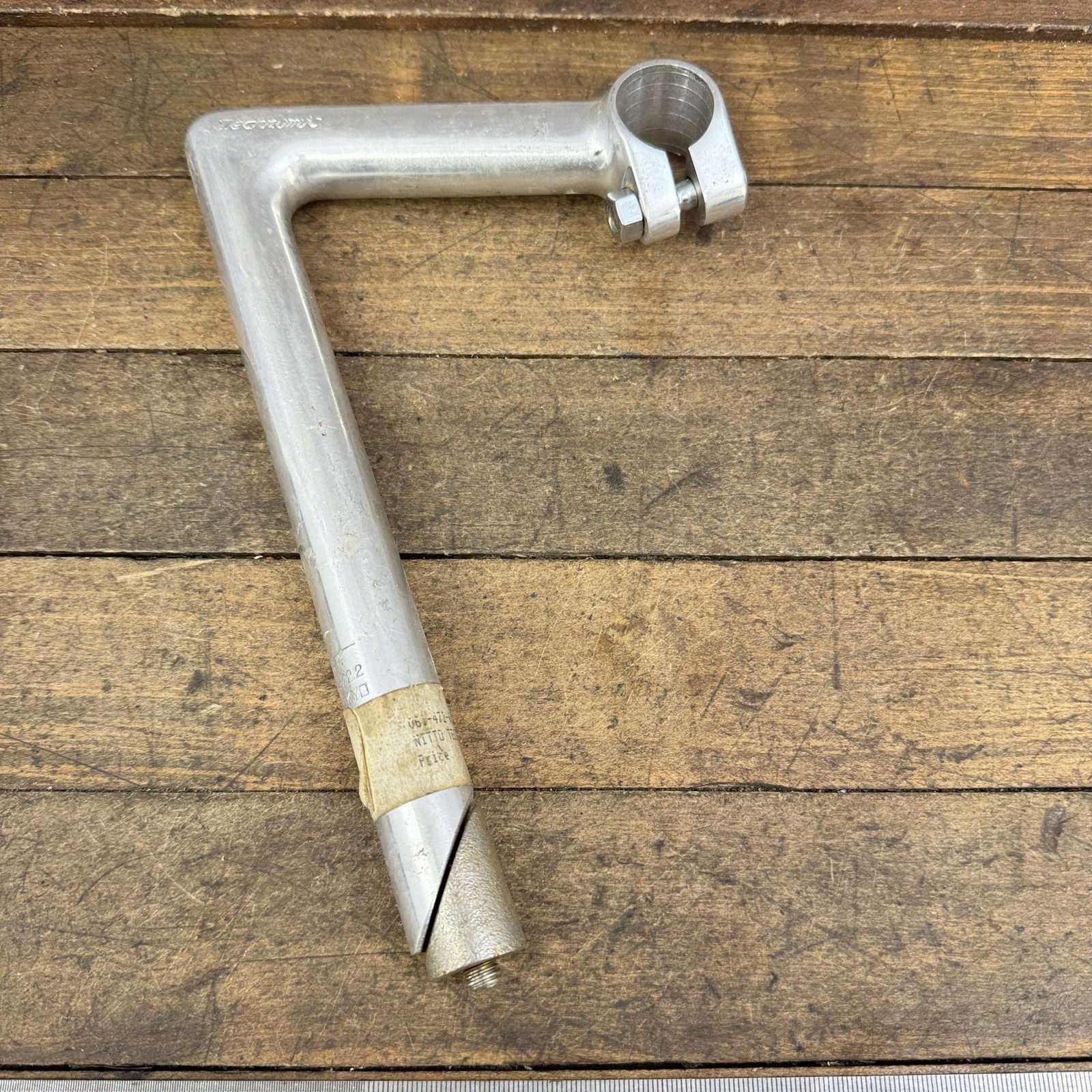 Vintage Nitto Technomic Quill Stem 25.4 Clamp 22.2 120 Japan Tall Alloy Gravel