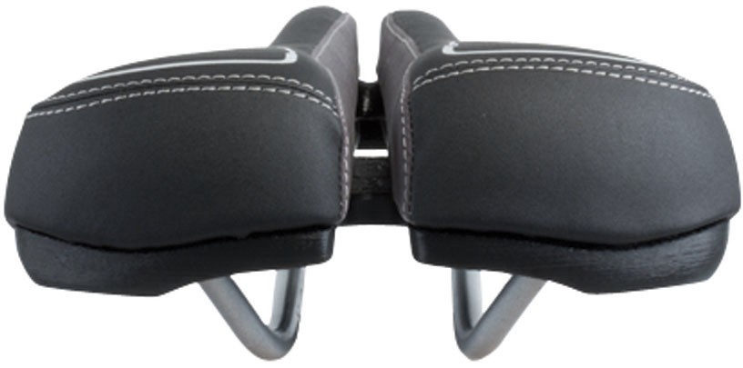 Serfas RX Performance Saddle – 10.43x 6.29″ Chromoly Rails Vinyl Black