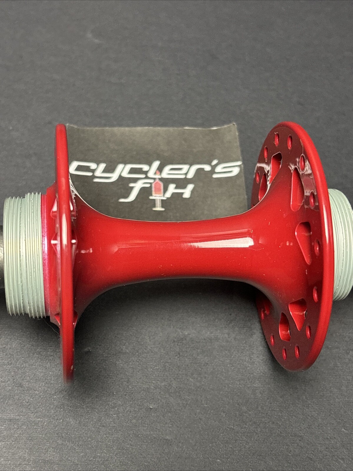 Origin8 32H Double Fixie Rear Sealed Hub High Flange Alloy Powder Coated Throne