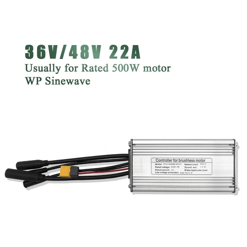 48V 250W 350W 500W 750W 1000W 1500W MTB Ebike Waterproof Brushless KT Controller