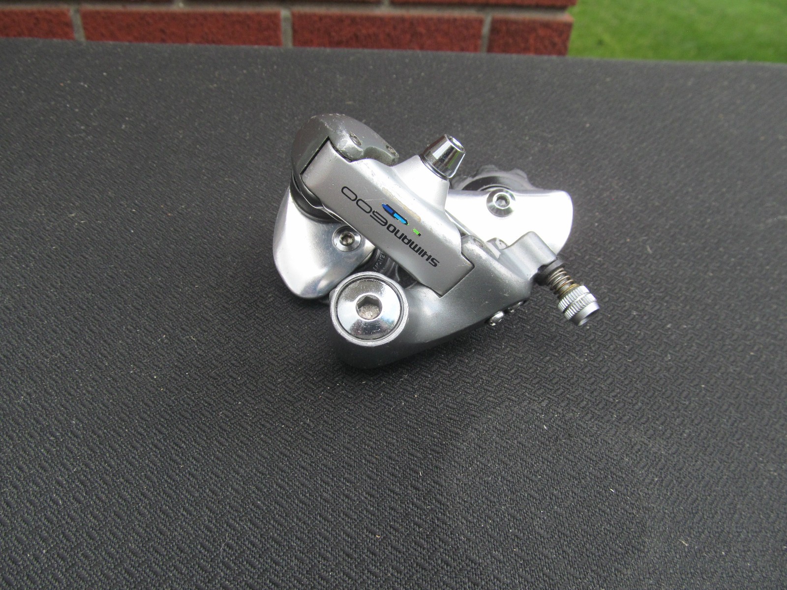 Shimano 600 Down Tube Shift Levers, Front (clamp on) and Rear Derailleurs Used
