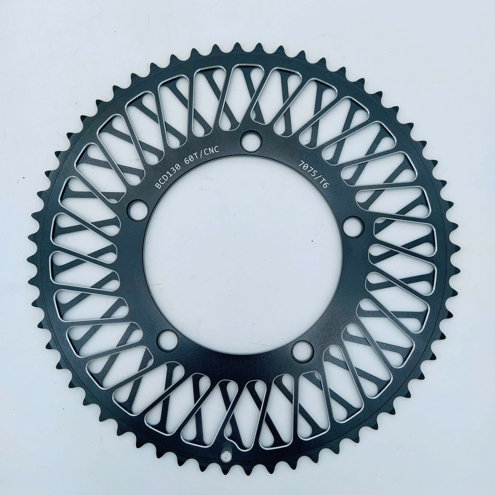 Bikingreen 60T Chainring BCD130 CNC 7075 Road Single Super Light Design 186 gram