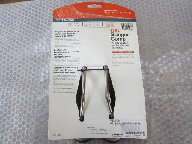 Serfas Racer Saddle 27x13cm Lightweight Bicycle Seat New