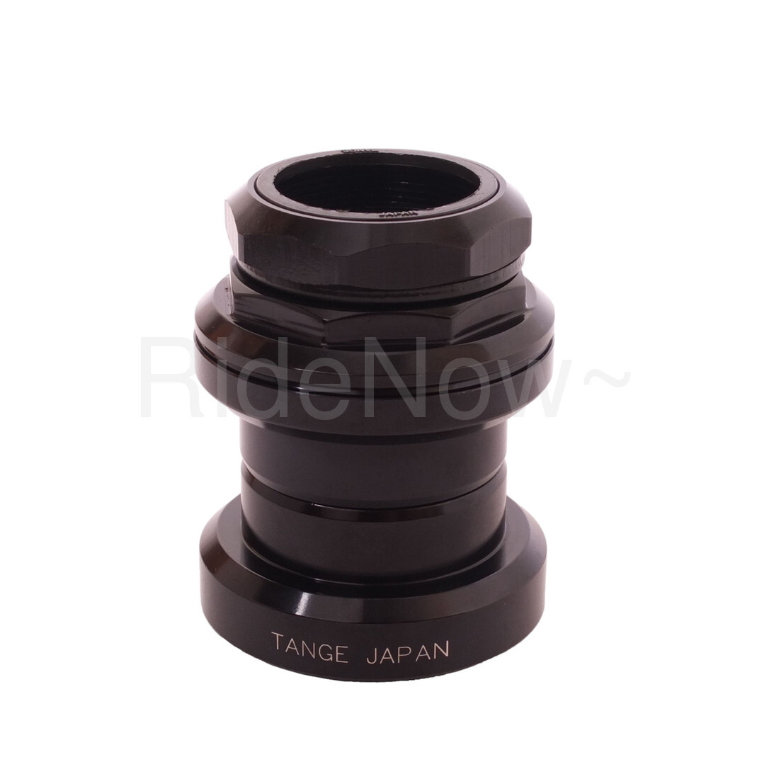 Tange Japan Falcon 270C Bike Seiki tube 1-1/8in,28.6mm,Threaded Headset Black