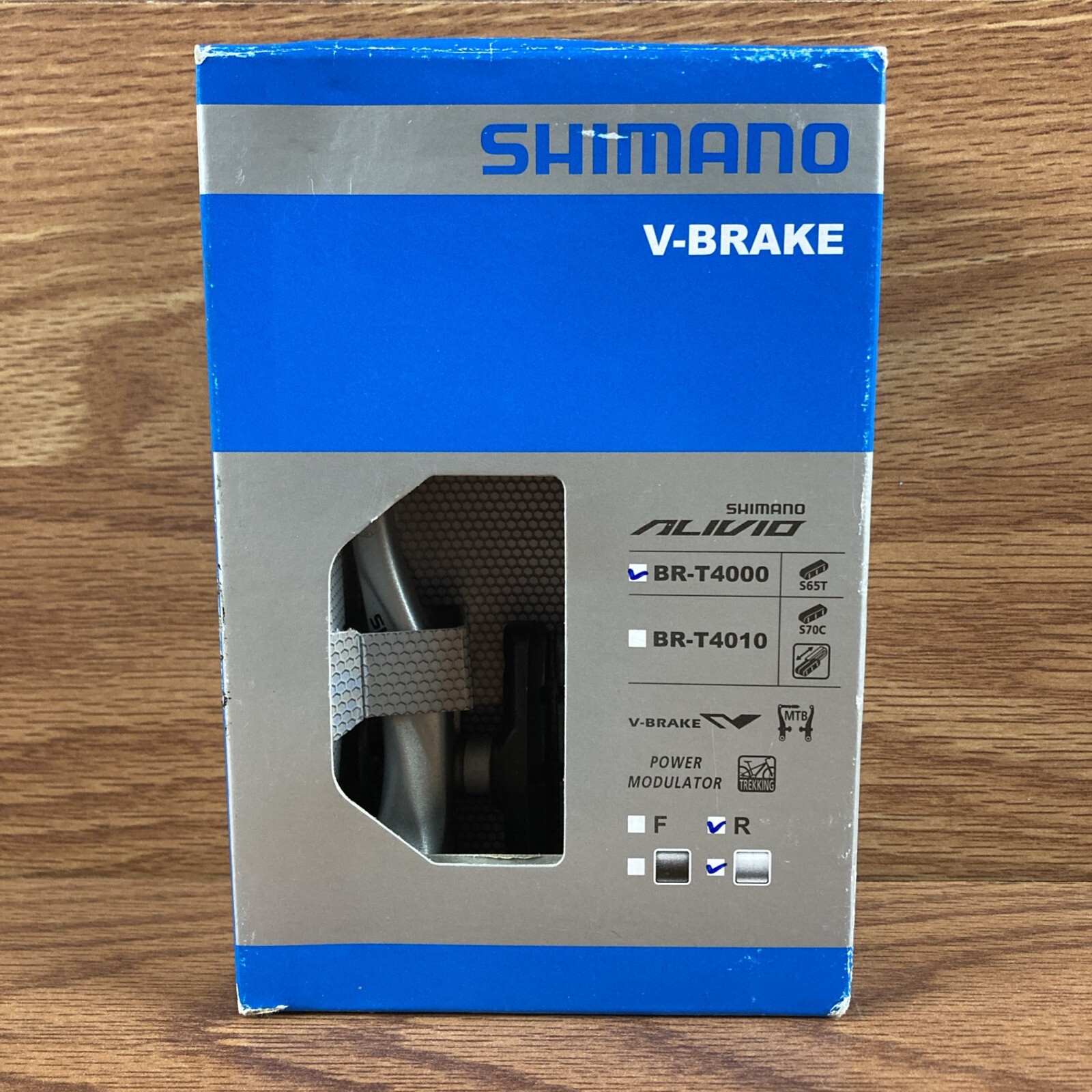 Shimano Alivio BR-T4000 V-Brake – Rear, Silver