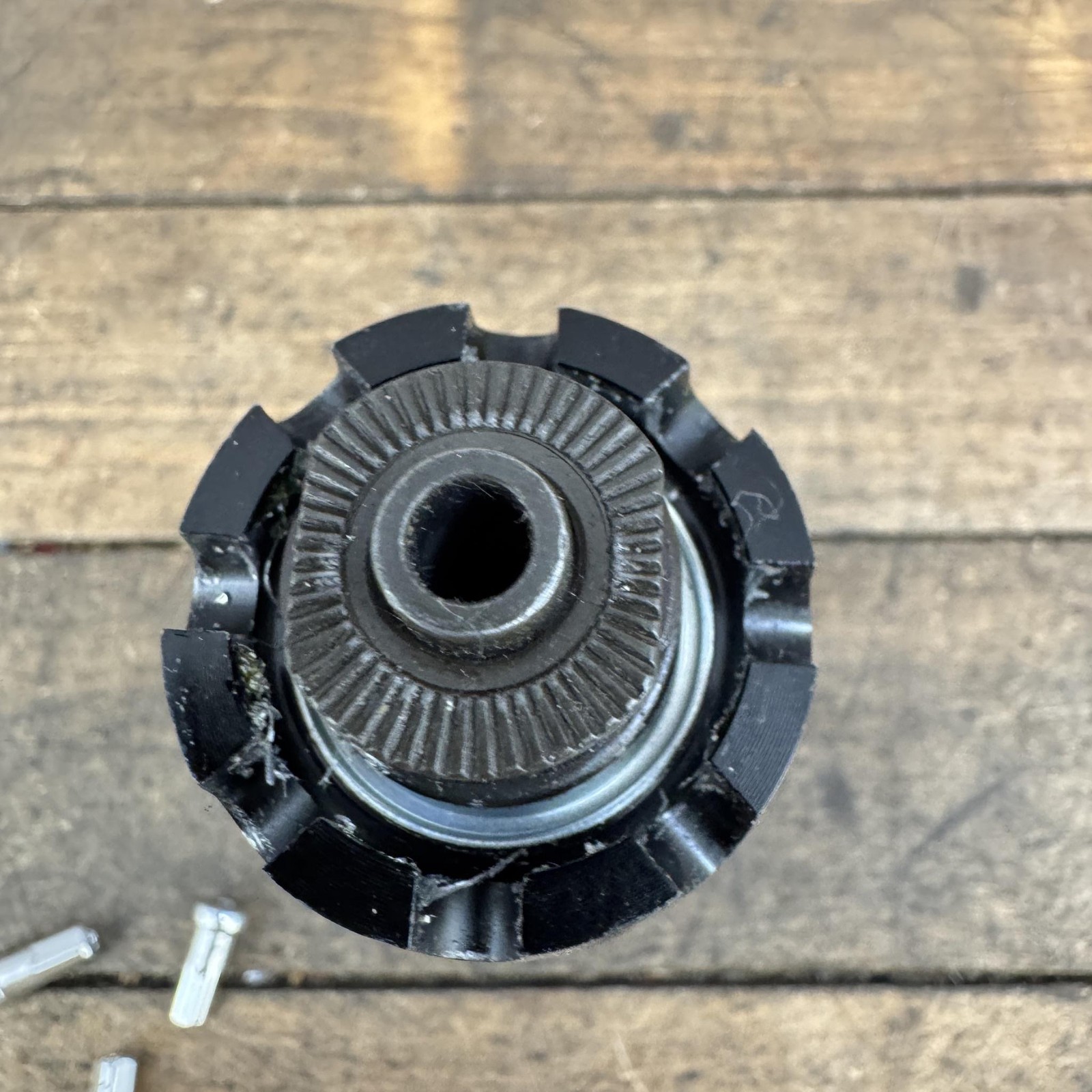 Front Hub 16H Straight Pull QR Black Rim Brake Nipples Included 180g Road Alloy