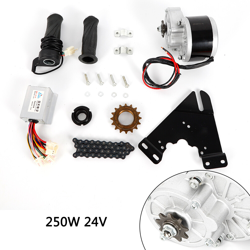 24V Electric Bike Conversion Kit Motor Controller for 26″ 28″ EBike Bicycle 250W