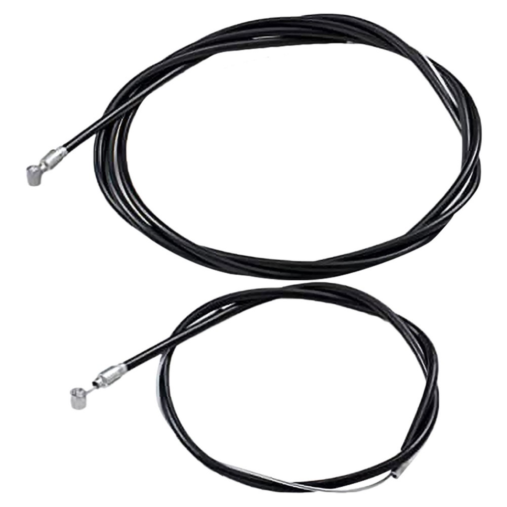 1 Set Reusable Bike Brake Accessories Brake Cable Kit Stainless Steel PVC Black