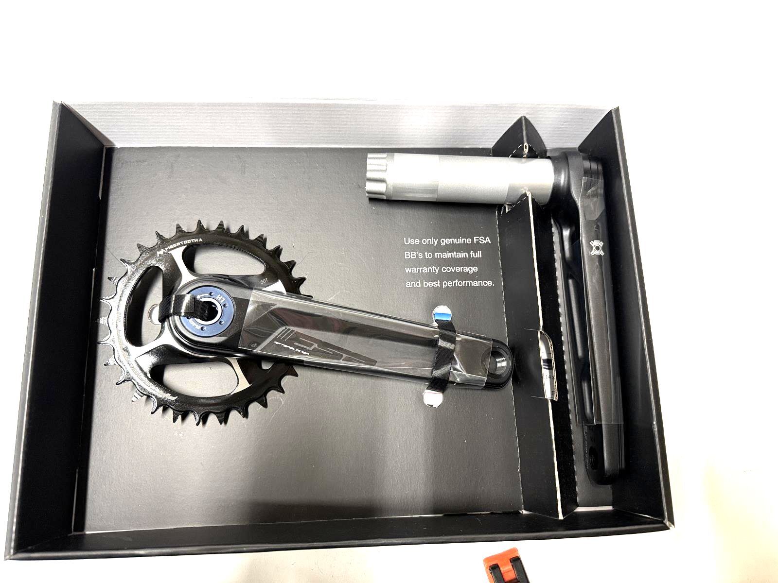 FSA Afterburner 1X Modular BB392EVO Mountain Crankset 175mm 11/12 Speed 30t 30mm