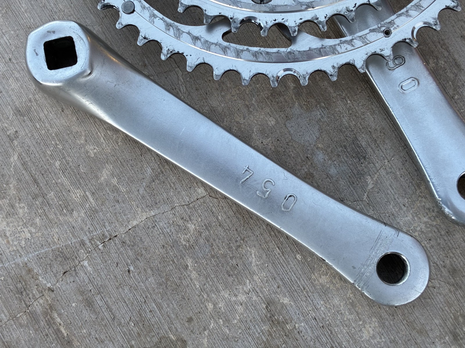 Campagnolo Italy Racing T 9-Speed Triple Crankset | 170 mm / 52/42/30T / VGC