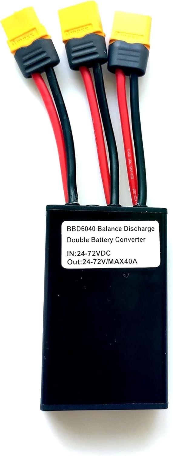 750W/1000W E-Bike Dual Battery Pack Switch Balancer