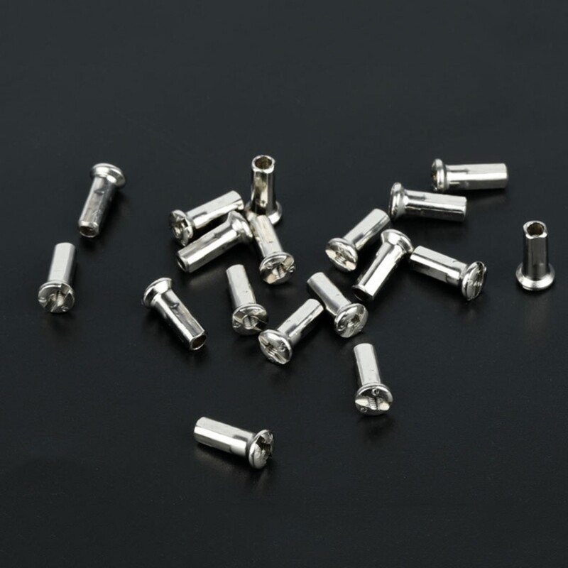 50Pcs Mountain Bike Bicycles Spoke Cap Wheel Spoke Nipple Decorations Road Bike