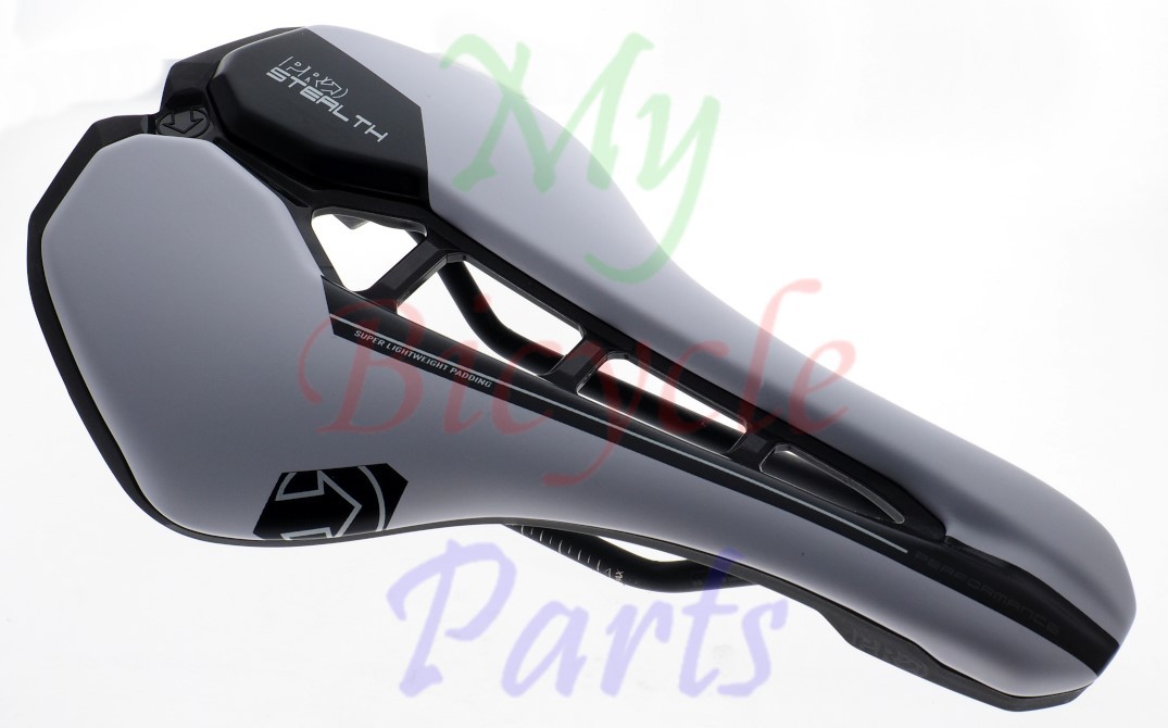 Shimano PRO Stealth Performance Saddle Stainless 7x7mm Rail, 152mm, White