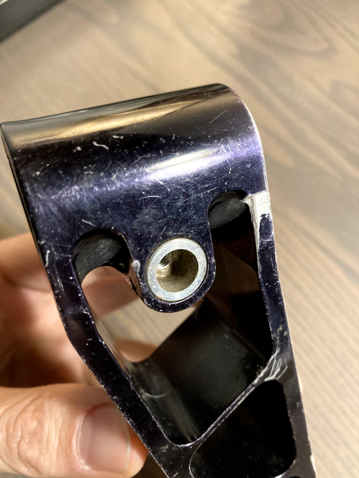 Vintage Kooka Billet 90s 1″ threadless stem 130mm ~ Grafton Ringle CNC retro MTB