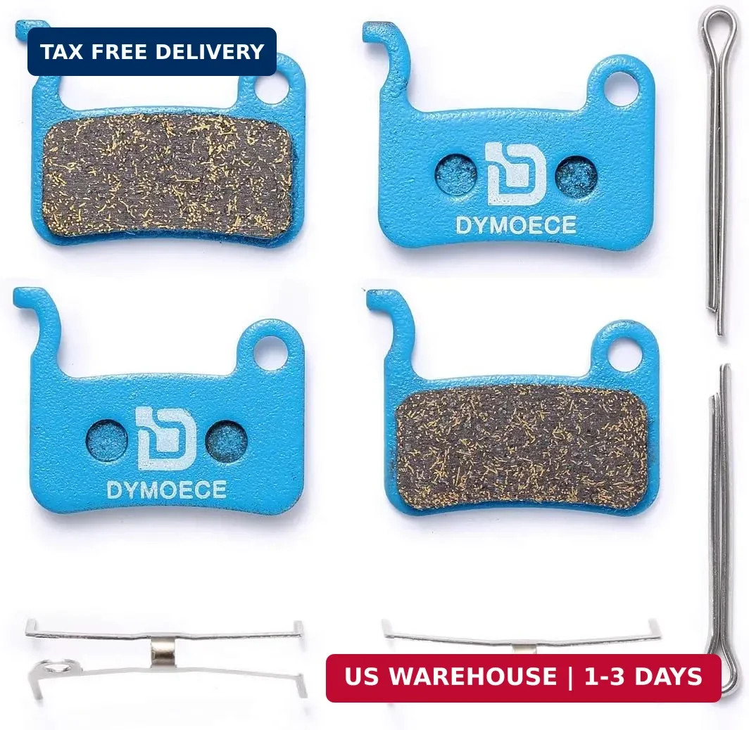 2 Pairs Bicycle Disc Brake Pads Compatible with Shimano Deore XT XTR LX SLX Hone