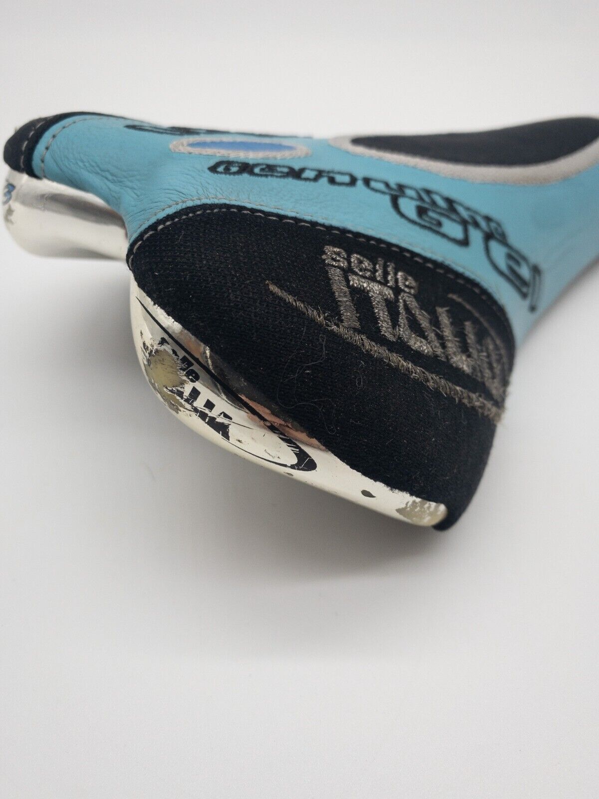 RARE Vintage 1998 Selle Italia Turbo Matic 3 Saddle Saddle Road Bike Road Bianchi