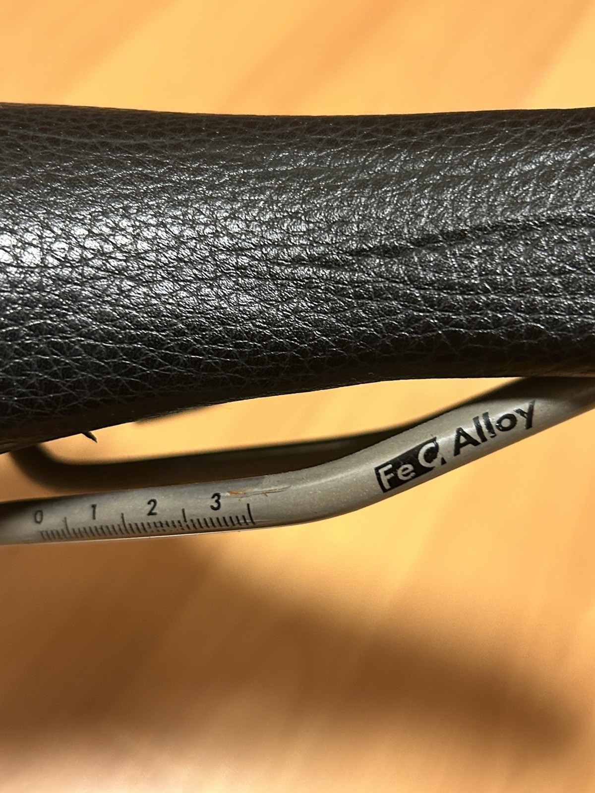 Vintage Terry Fly Cromoly Saddle Cutaway Seat Black Grain Leather Italy Road MTB
