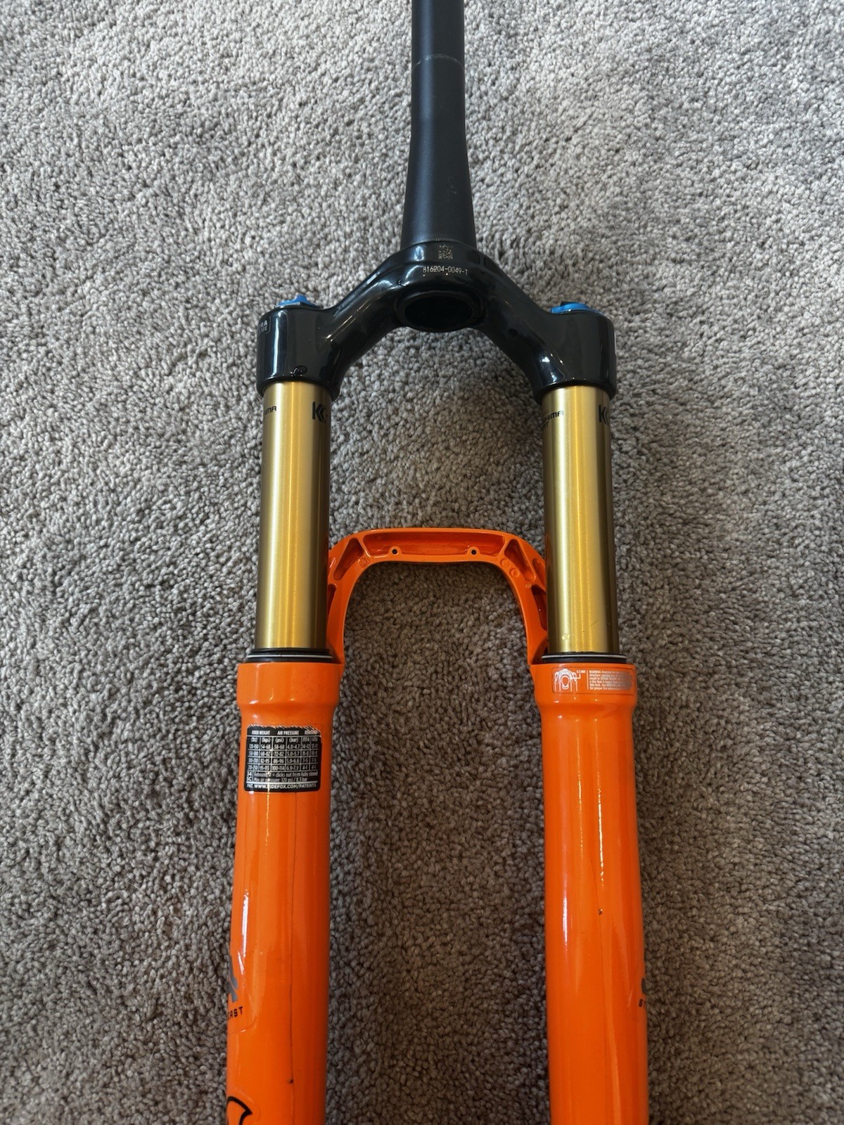 FOX 34 Fit4 Step-Cast Factory Fork – 29″, 120mm, 15x110mm, 44mm