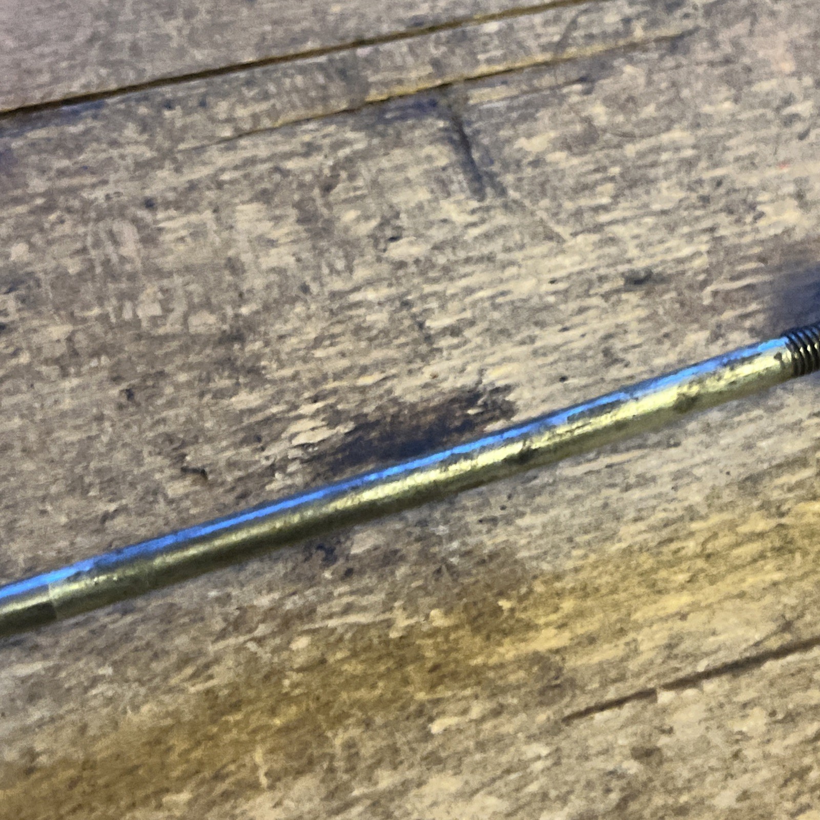 Vintage Nashbar Rear Quick Release Skewer ~bent~ Made In Italy 158 mm