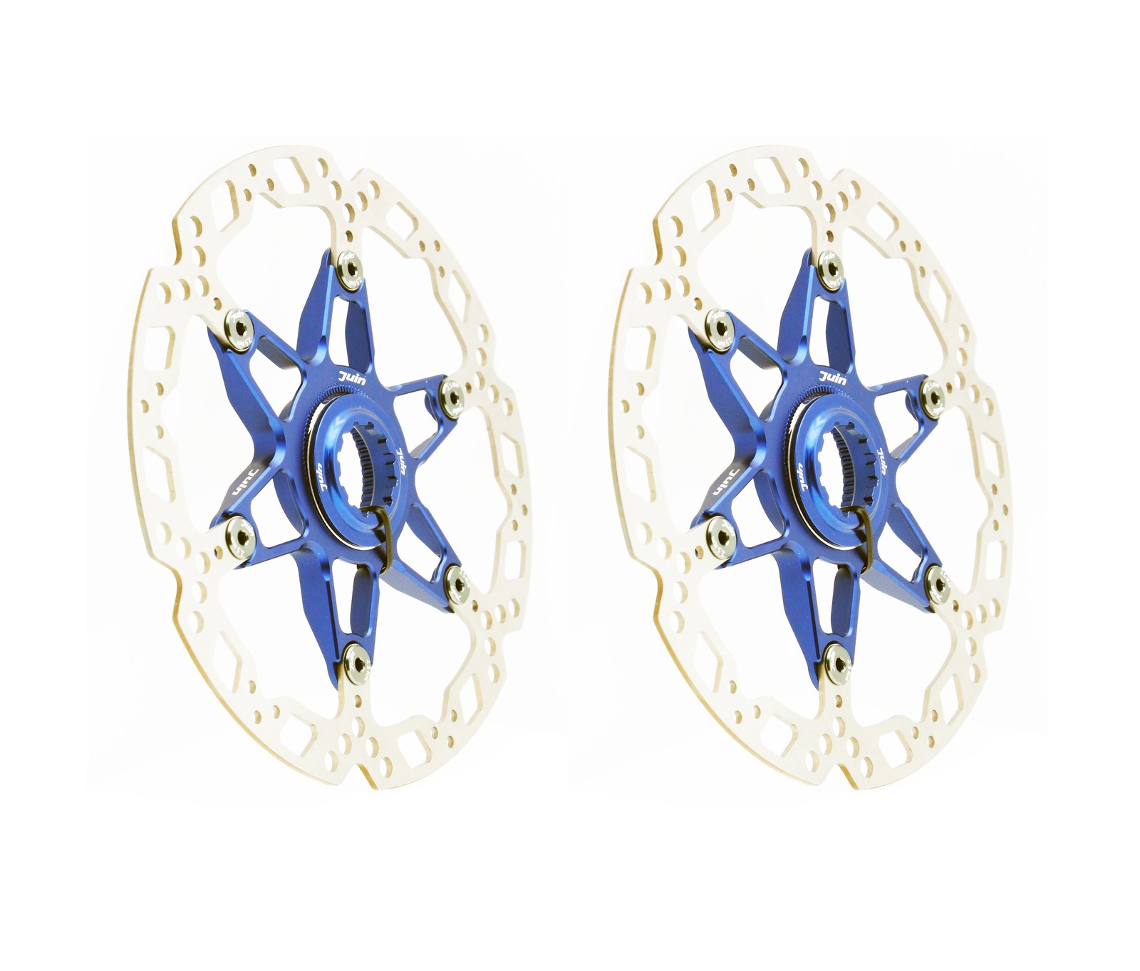 Juin Tech RT01 Center-Lock Floating Disc Brake Rotor 140mm 160mm Road MTB Gravel