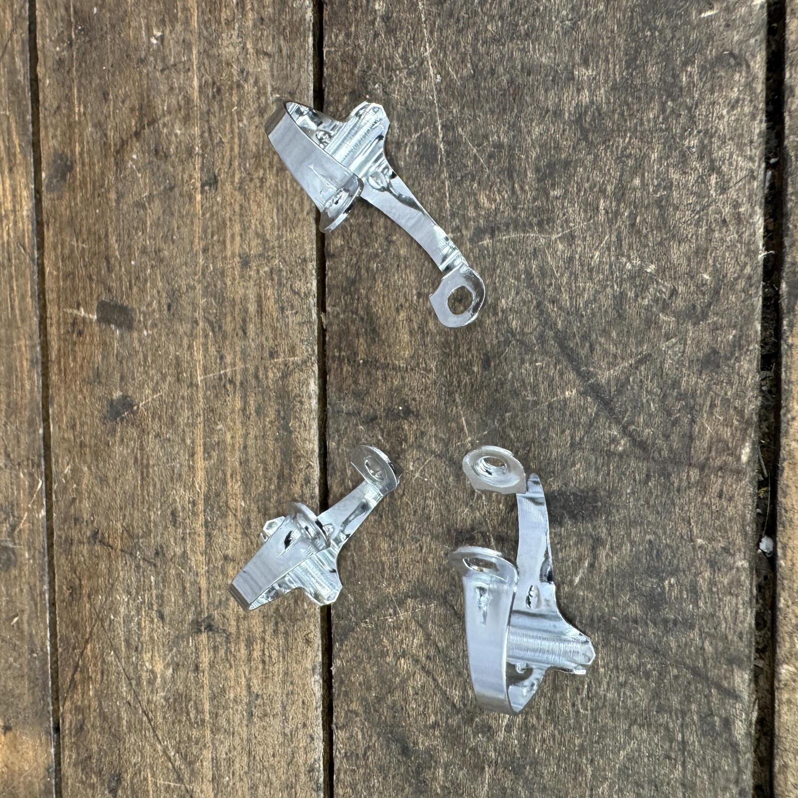 Vintage Shimano Down Tube BRake Clip Cable Clamp Set 1″ 25.4 Road No Screws