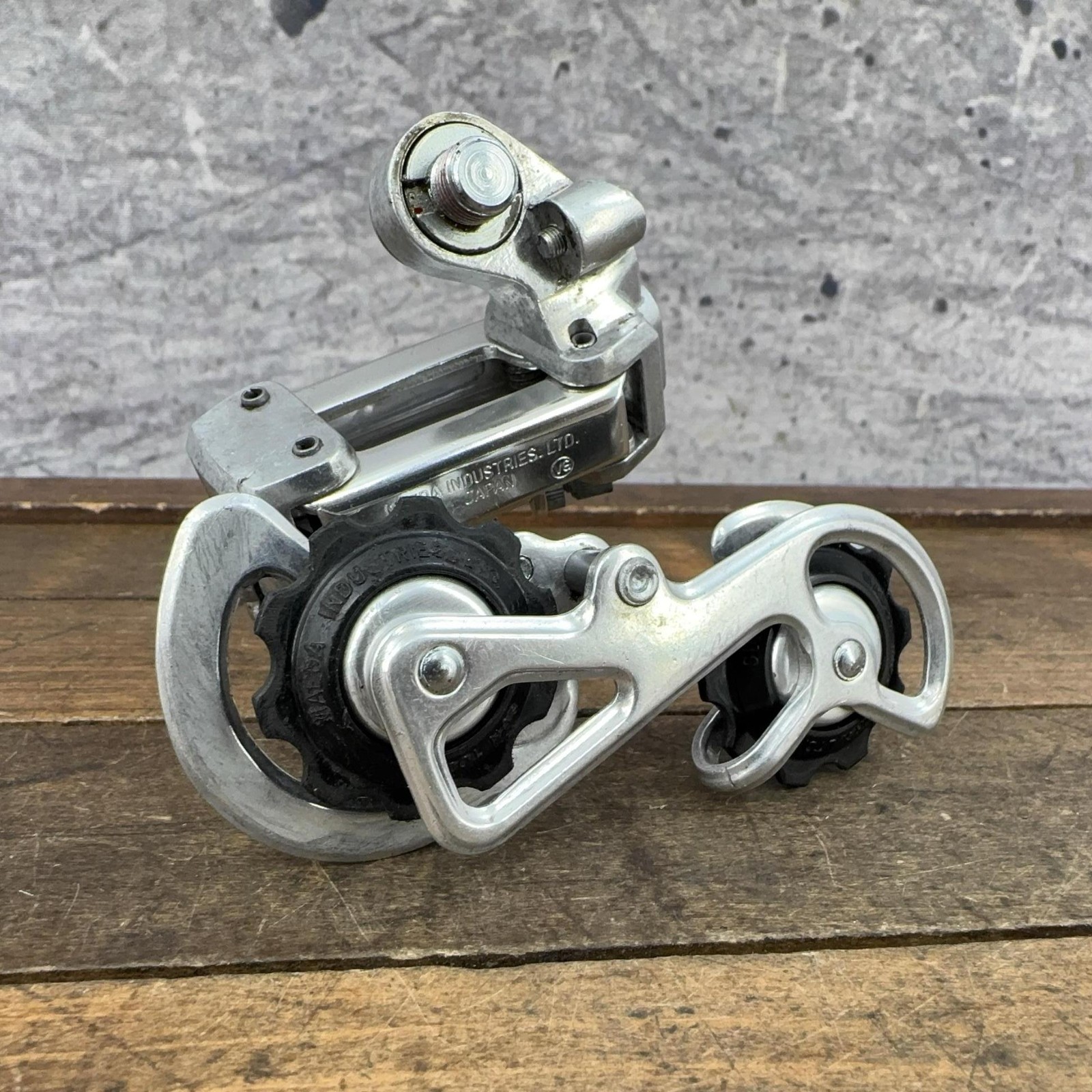 Vintage SunTour Fuji VX Rear Derailleur Long Cage Hanger Silver Japan Road Bike