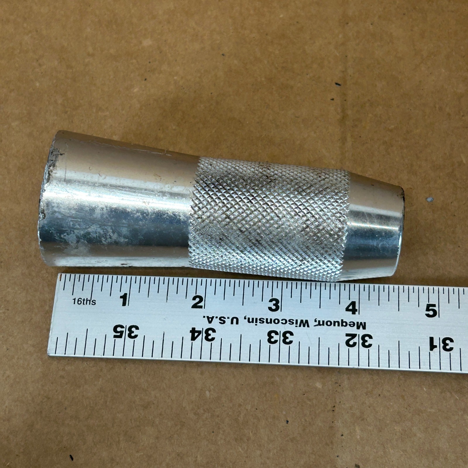 Old Mid School Aluminum BMX Bicycle Stunt Pegs Silver Chrome off Dyno Detour