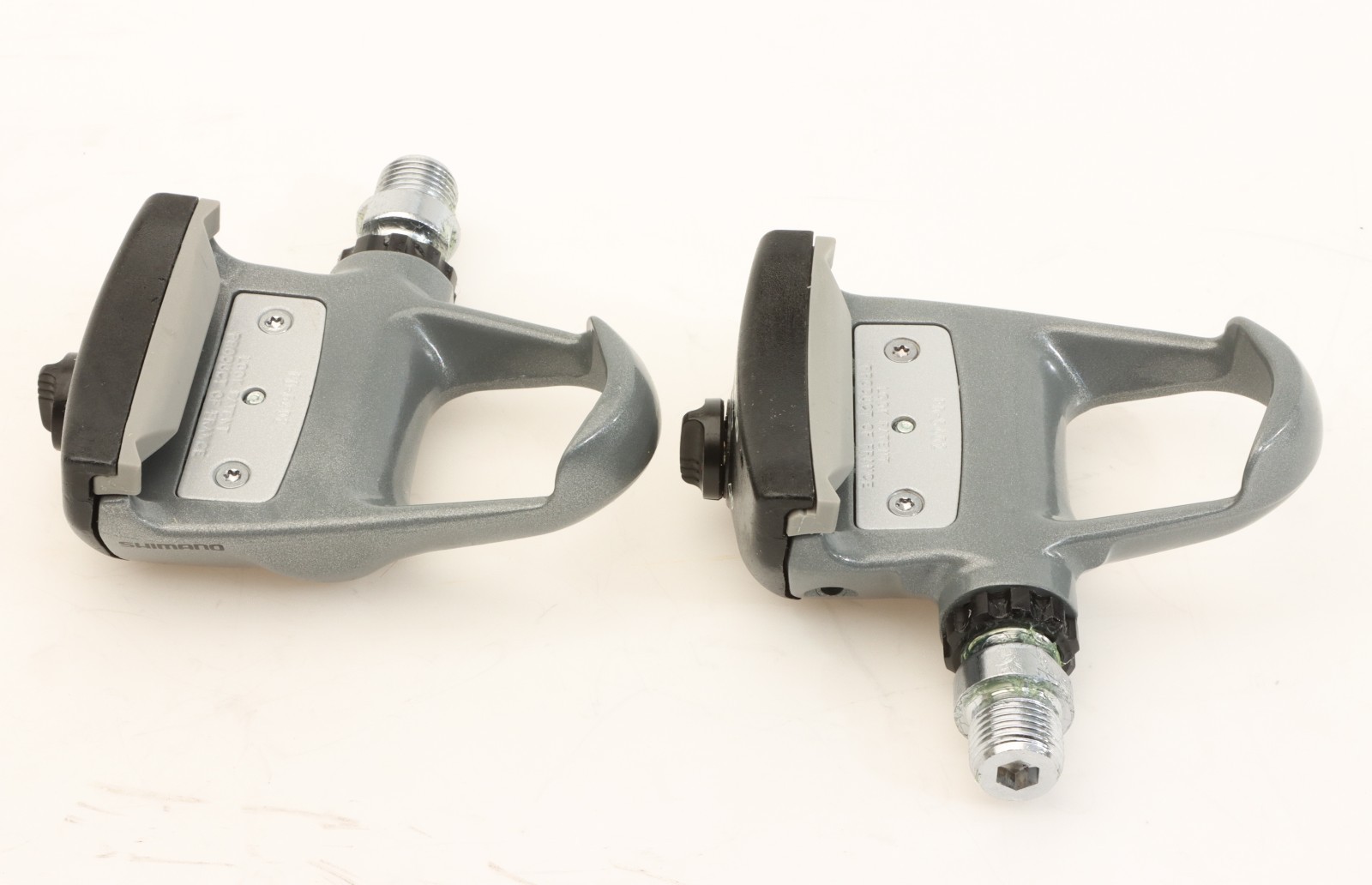 Shimano PD-6402 600 Ultegra Clipless Pedals w/ Cleats Grey 90s NOS NEW in Box