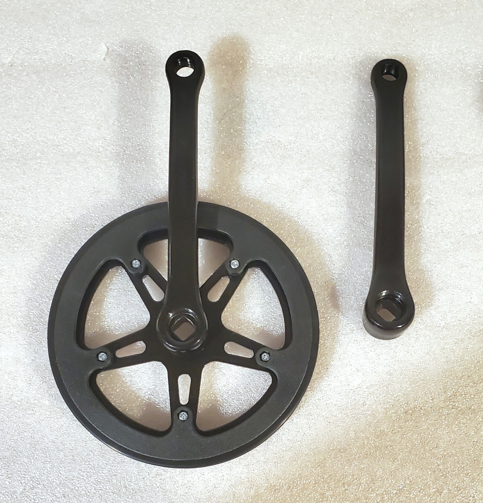 Shun Crank Arms w/ 42t Ring & Double Guard – 170mm – Black