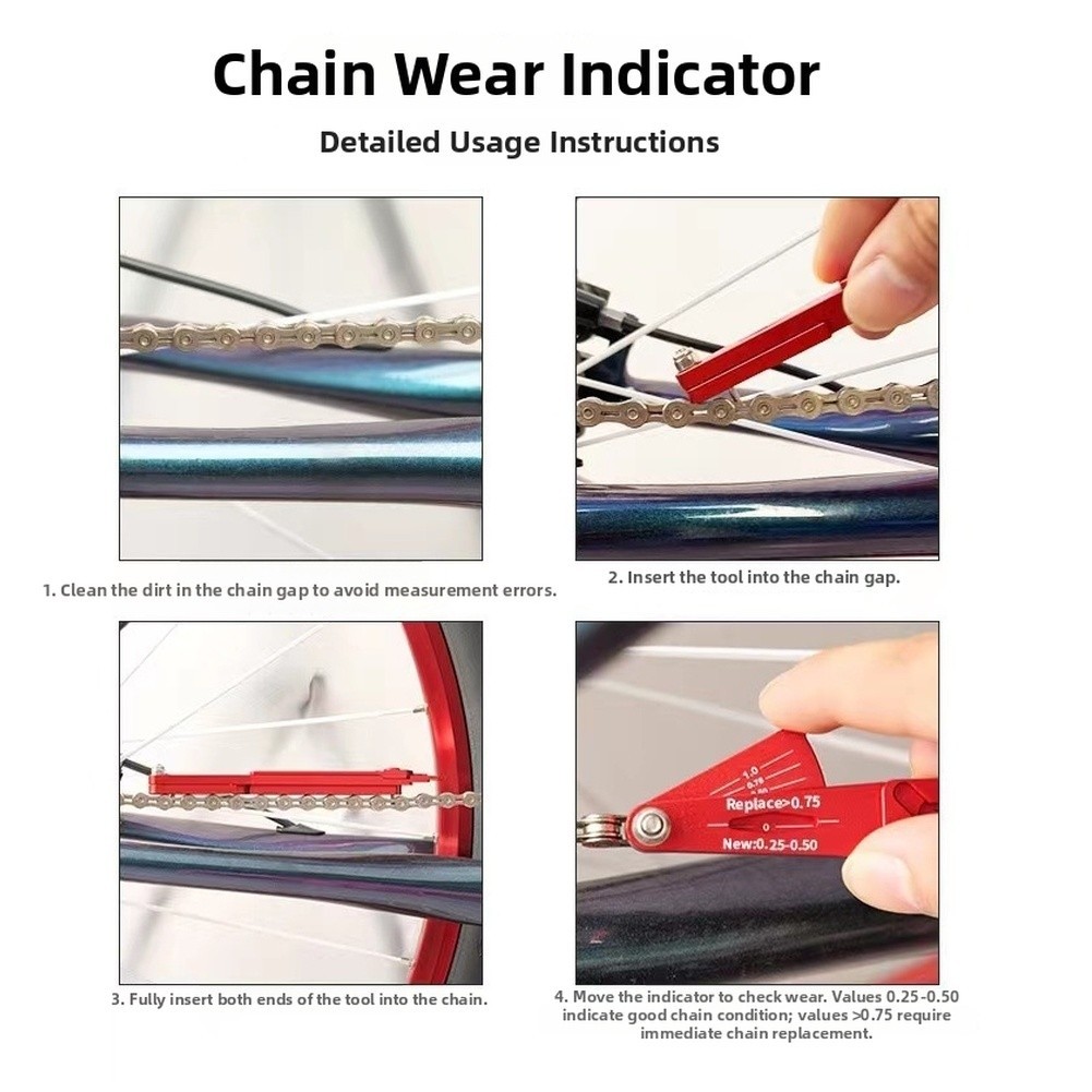 Aluminum + Steel Chain Quick Release Pliers for Mountain and Road Bikes