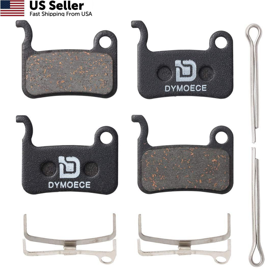 Bike Brake Pads 2 Pairs Bicycle Disc for Zoom Semi Metallic